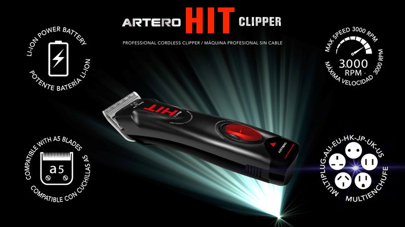 artero cordless clippers