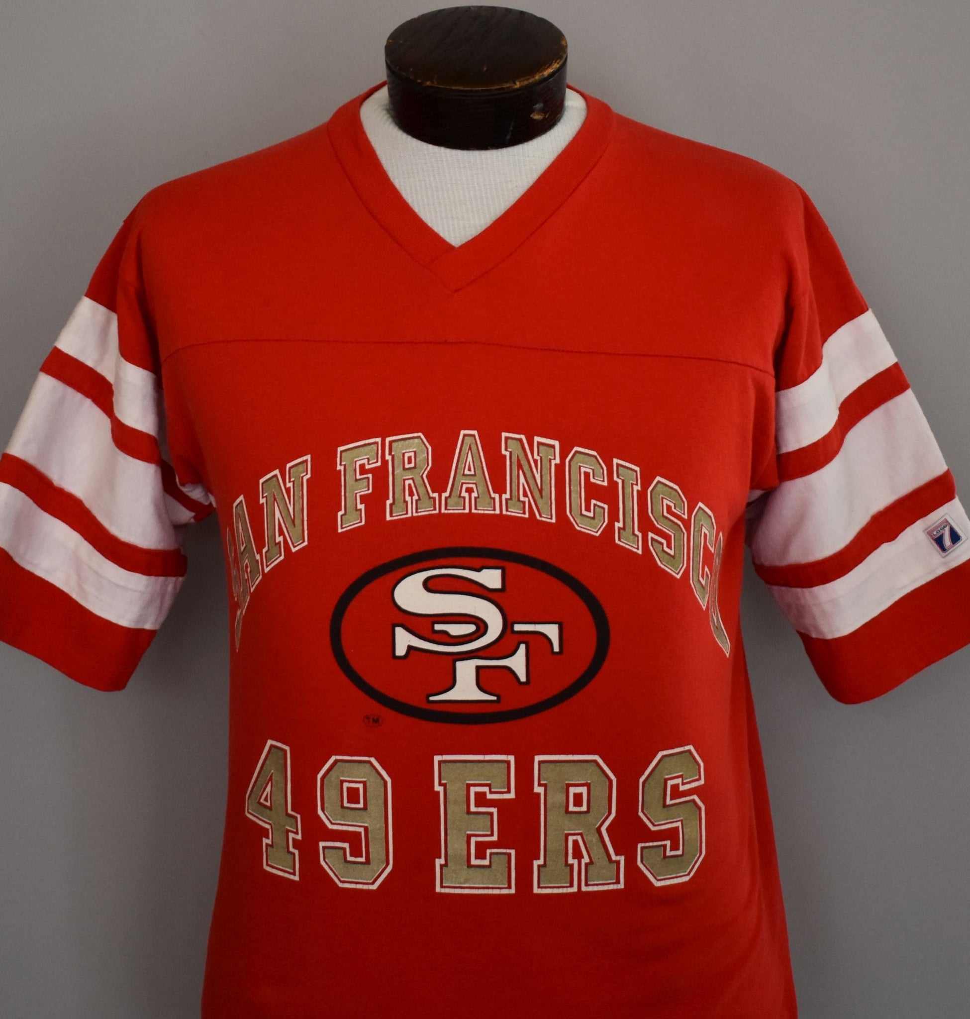 49ers jersey font