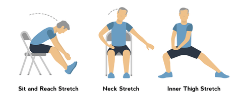 Sit and Reach Stretch Example