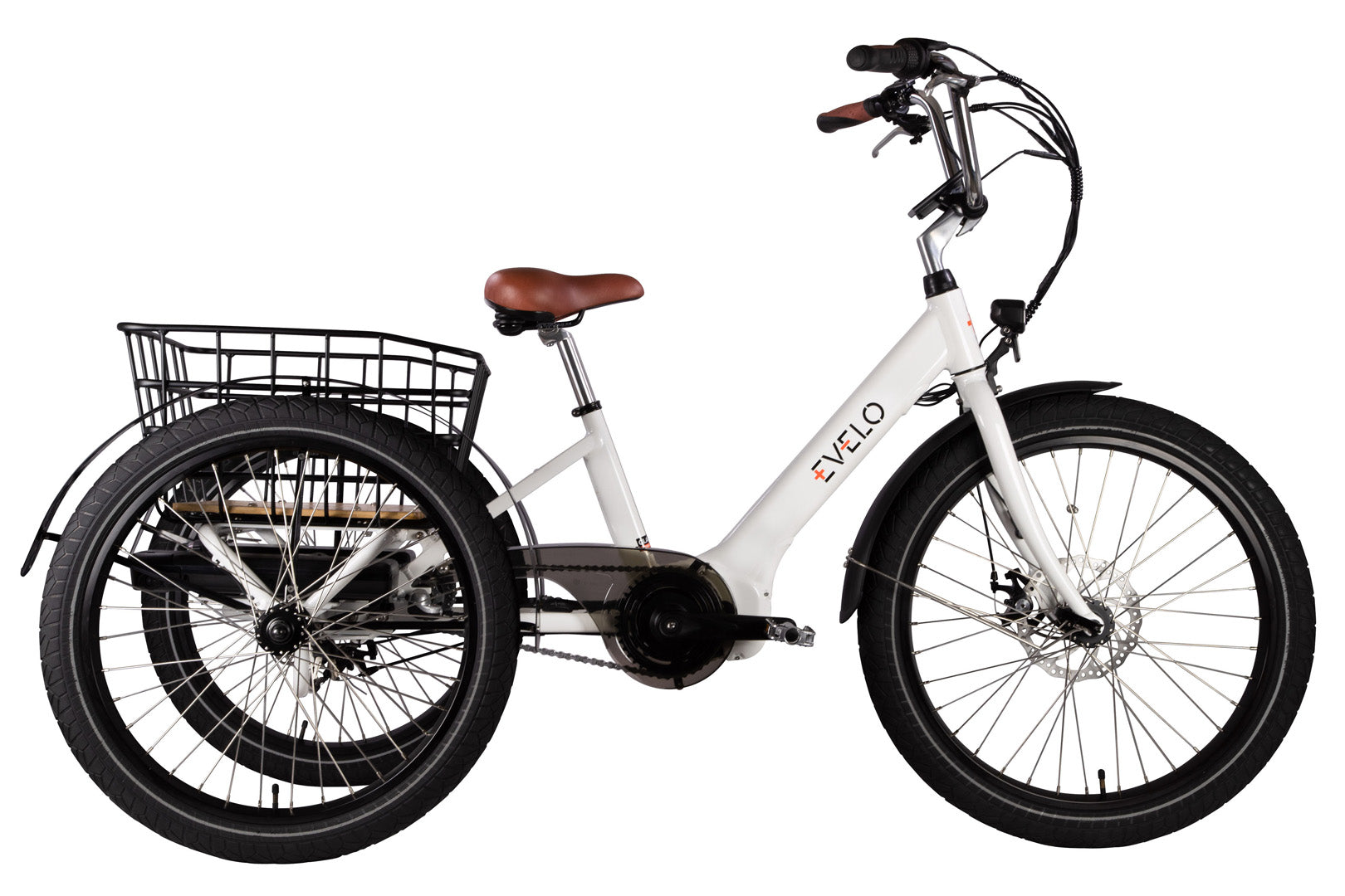 Kerkbank verticaal systematisch Electric Tricycle - Get the EVELO Compass Electric Trike