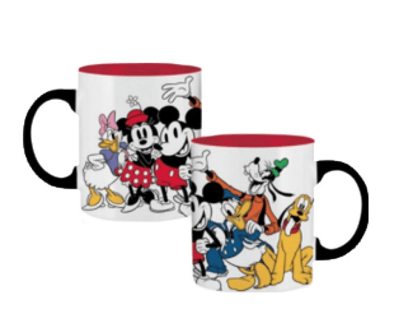 Disney Mickey Mouse Mug with Hot Cocoa and Peppermint Stick – Frankford  Candy