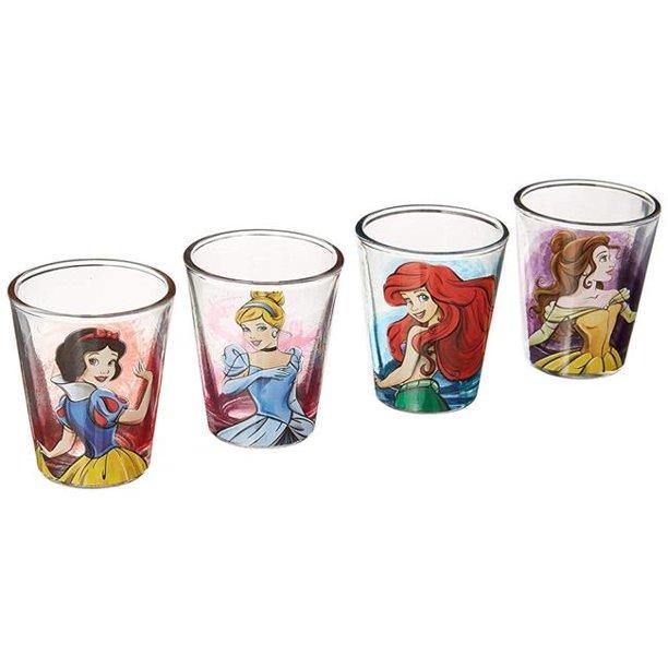 Disney Discovery- Glass Princess Tumbler Set - Fashion 