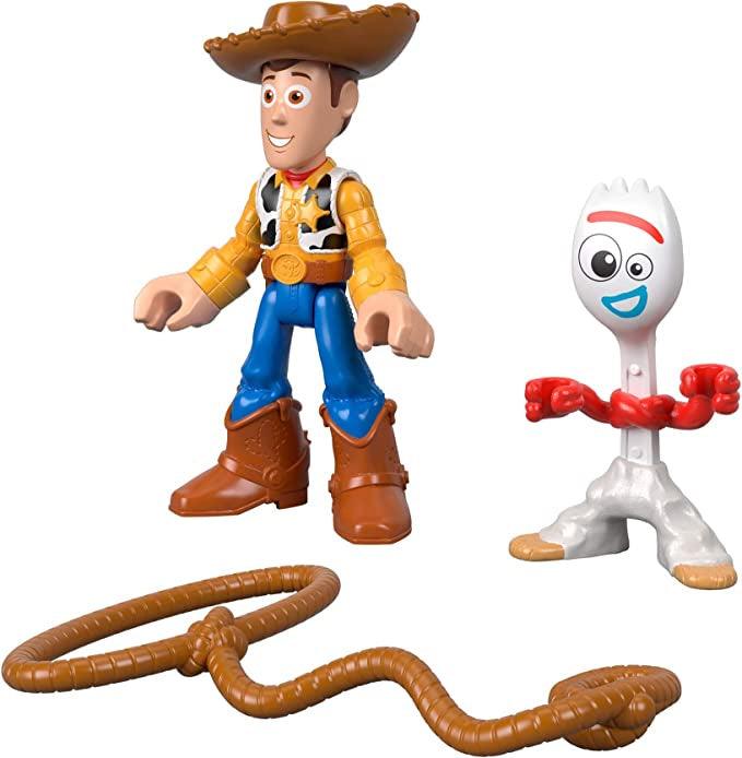  Mattel Disney Pixar Woody Large Action Figure 12 in, Highly  Posable Authentic Detail Toy Story Movie Collectable, Ages 3 Years & Up :  Toys & Games