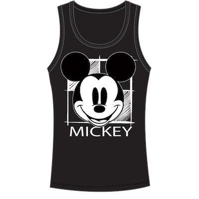 Minnie Mouse Big Face Tank Top, Red