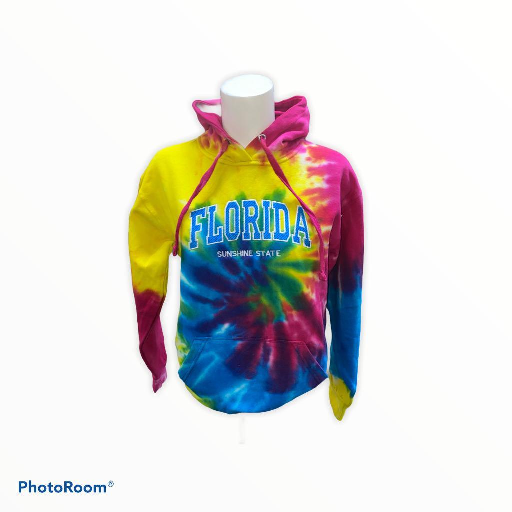 Tie-dye Polyester/ Rainbow  Big Florida - FLORIDAGIFTSCOM product image