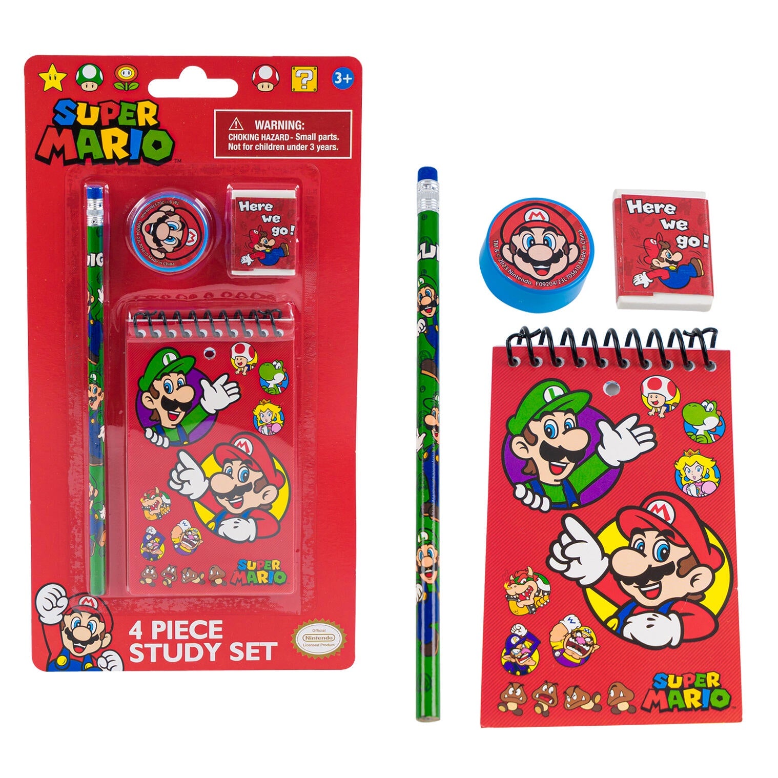  Nintendo Super Mario Sketchbook Set for Kids, Toddlers ~ 3 Pc  Bundle With Mario Coloring Journal, Stickers, and More (Mario Drawing Pad  Activity Kit) : Toys & Games