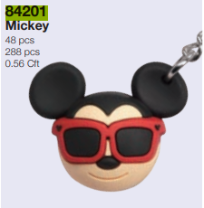 Mickey Mouse Deluxe Icon Ball Keychain