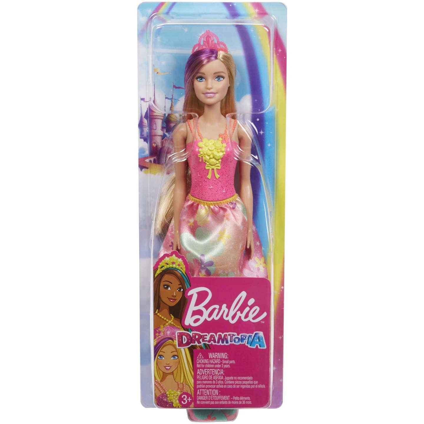 Barbie Princess Adventure Doll in Princess Fashion (12-in Blonde) Barb