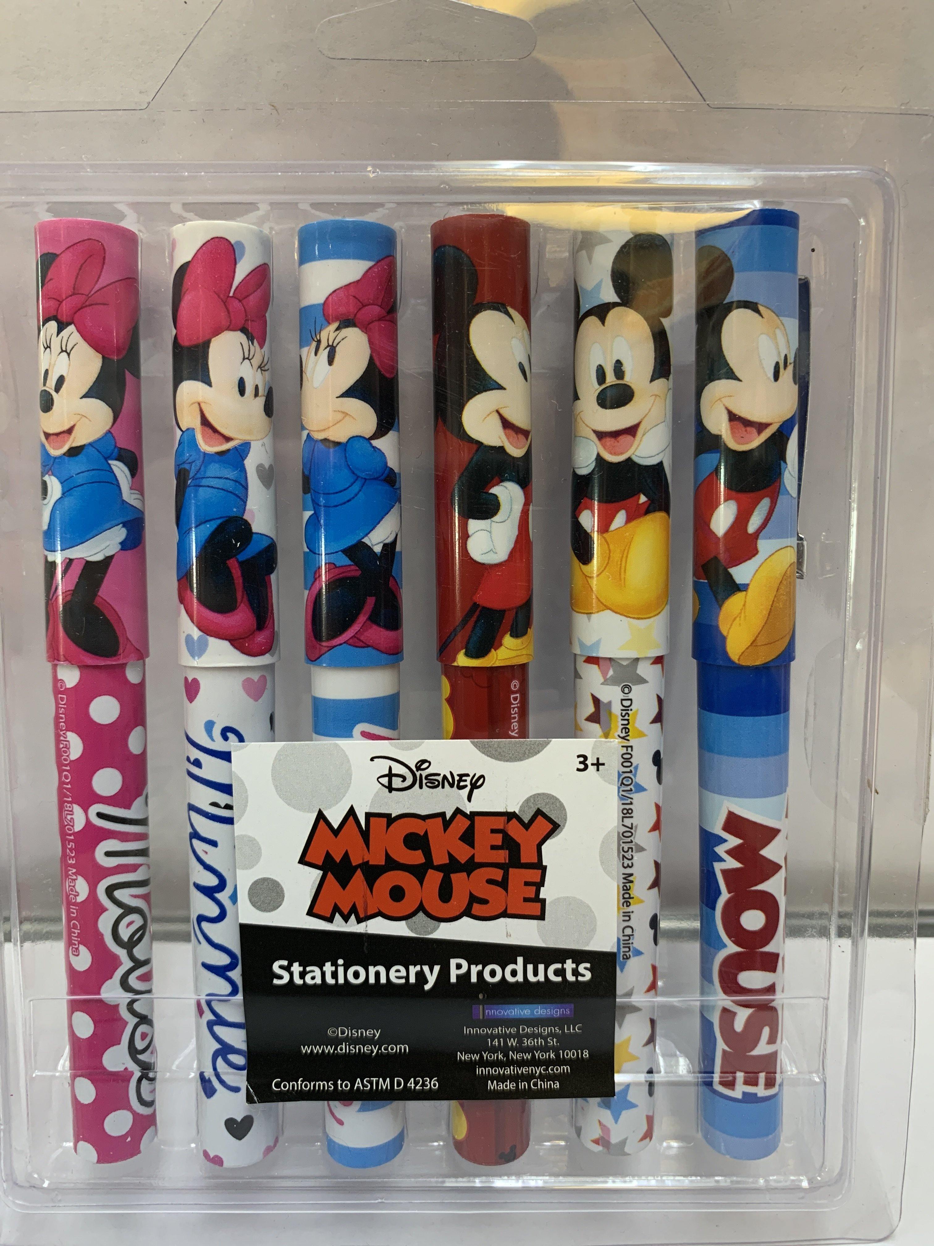 Disney: Mickey Mouse 3 Styles Assorted Metal Clip Pen Set (Pack of 3) 