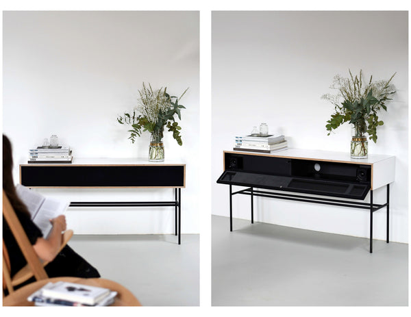 Lemus Home Piano, Polar White - Lydmøbel