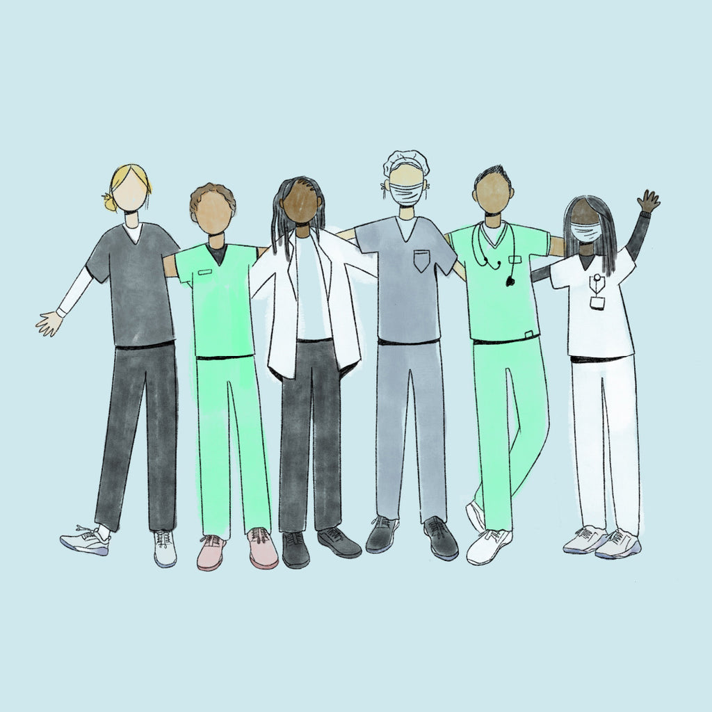 Clove doctors and nurses
