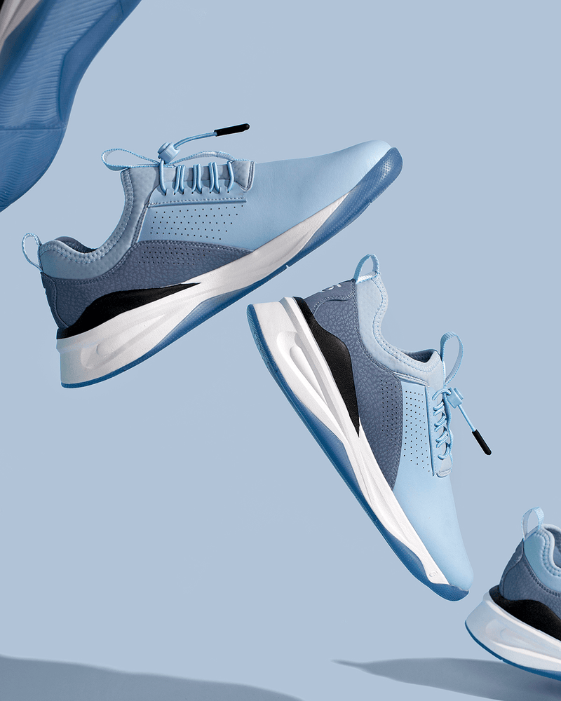 Women's Light Blue Sneakers for Nurses & Healthcare Workers | Clove