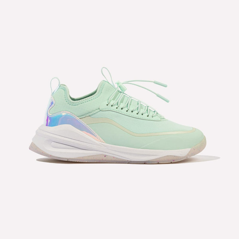 Mint Holographic Sneakers for Healthcare | Clove