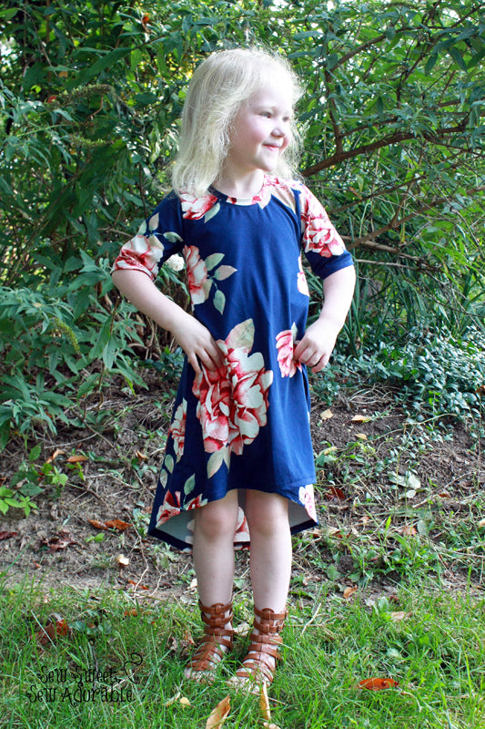 Mini Abigail Swing Dress – Sew Sweet, Sew Adorable
