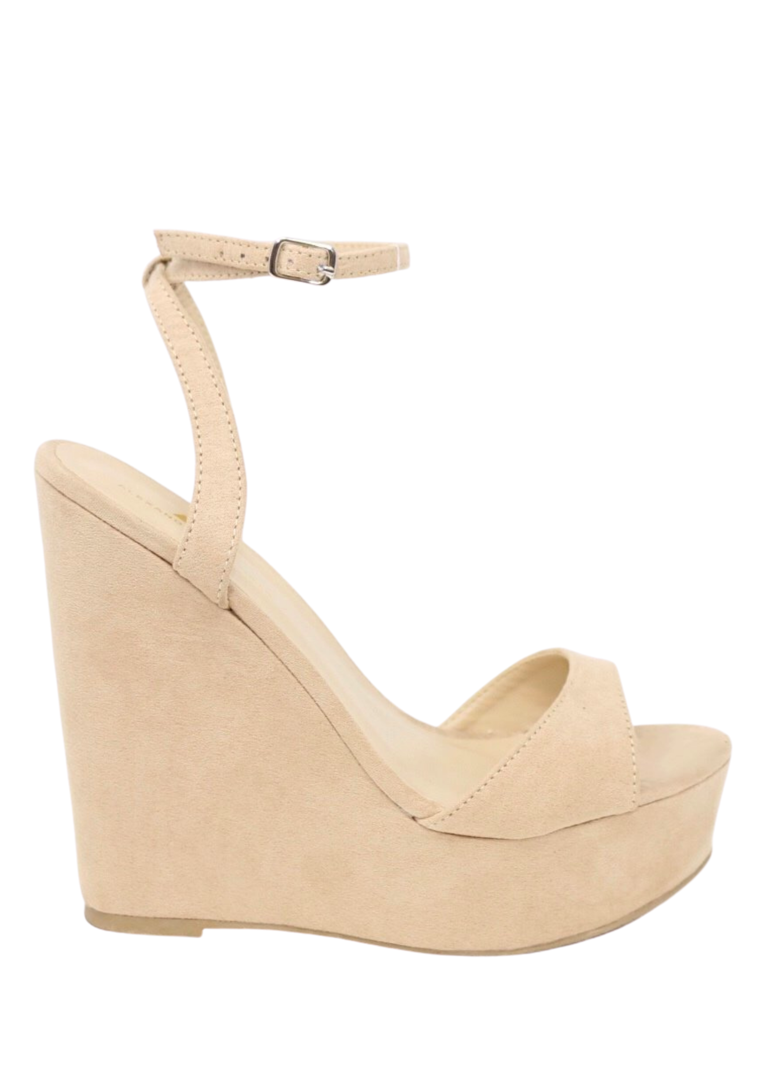 Alyssa Nude Wedge — Shoes by 