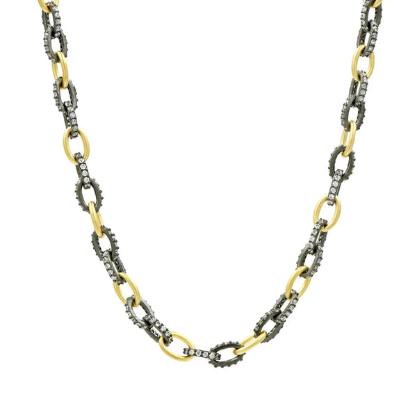 Chunky chain link necklace - RzJewelryDesign