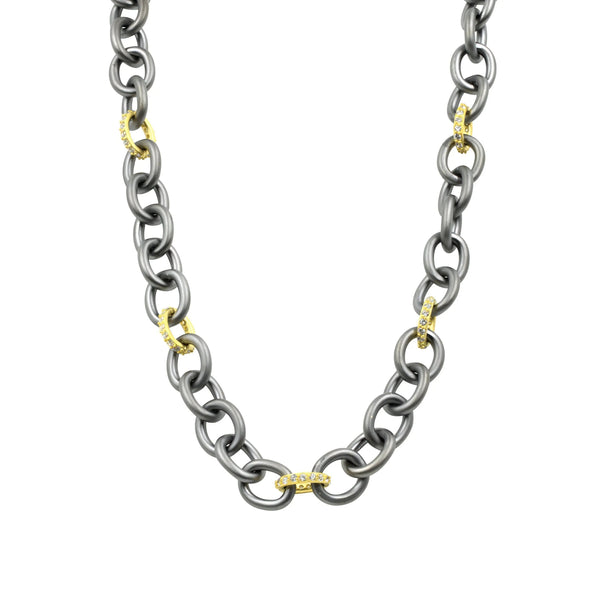 Chunky chain link necklace - RzJewelryDesign