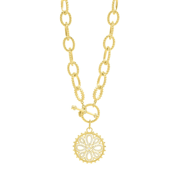 Freida Rothman:Black Pave Mini Clover Necklace – FREIDA ROTHMAN