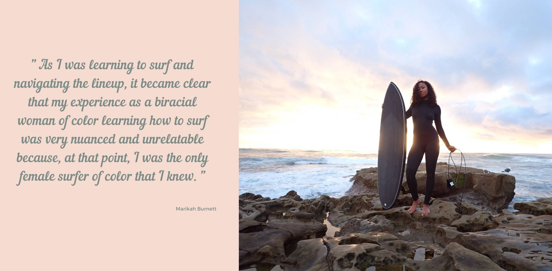 Marikah Burnett Her Waves, Her Surf Stories