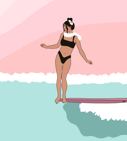 surf art Nicole Namdar