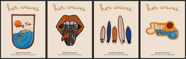 Fashion Waves Fish Iron On Patches For DIY Heat Transfer Clothes T