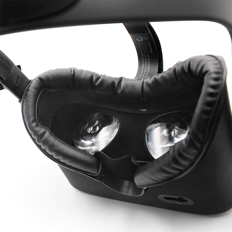 rift s leather face cover