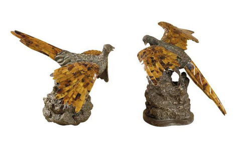 Maitland Smith Game Bird Sculptures