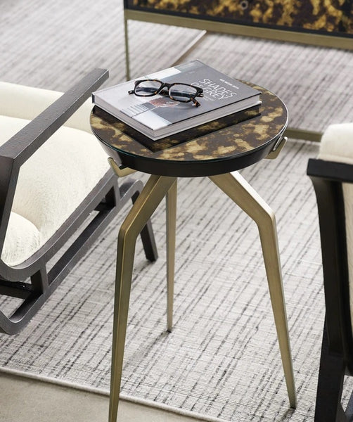 Caracole Remix Mirror Top Accent Table