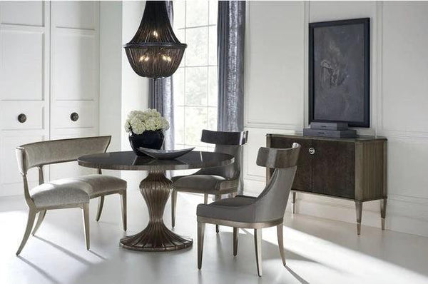 Caracole Round Table Discussion Dining Table