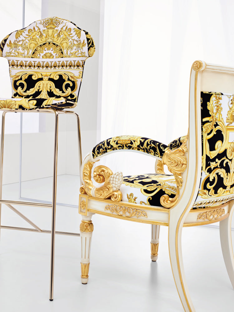 Versace Chairs@ Grayson Luxury