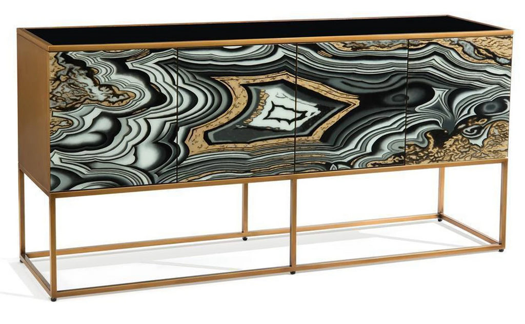 John Richard I Dream Of Agate Four Door Cabinet