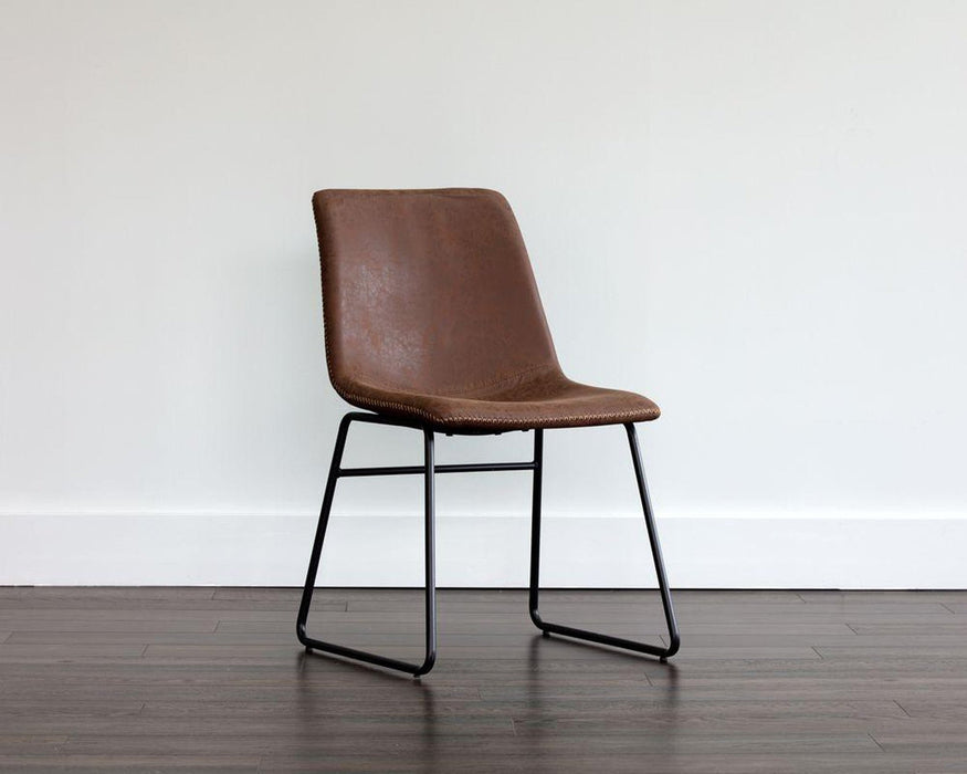 sunpan cal dining chair