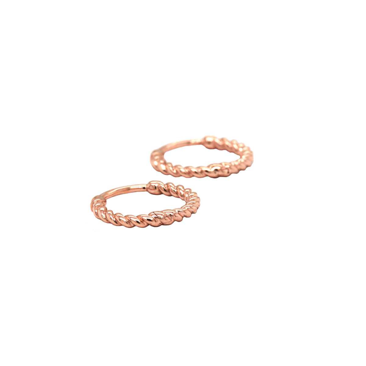 Pandora Rose Gold-Tone Bright Hearts Hoop Earrings | Bloomingdale's