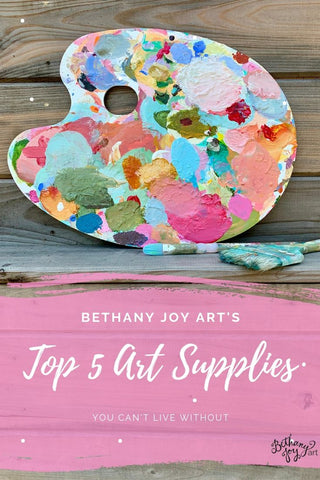 Top 5 Art Supplies You Can't Live Without