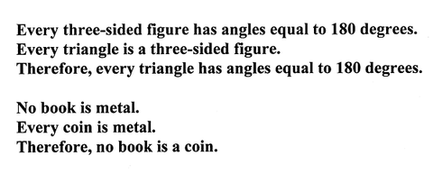 What are some examples of syllogism?