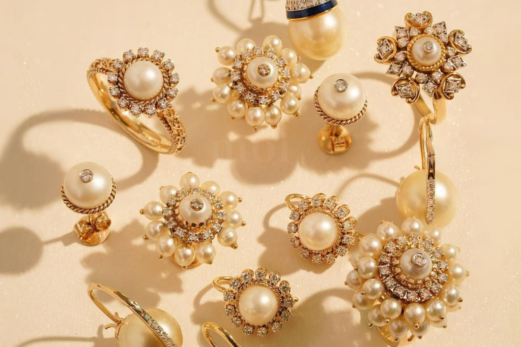 pearl earrings