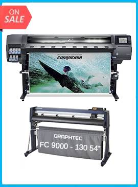 HP 365 Printer - New + GRAPHTEC 54" C – www.wideimageprinters.com