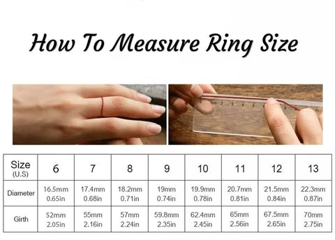 Amazon.com: Gem Stone King Ring Finger Size Measuring Tool Gauge at Home  Find Check Ring Size for 1-17 US : Clothing, Shoes & Jewelry