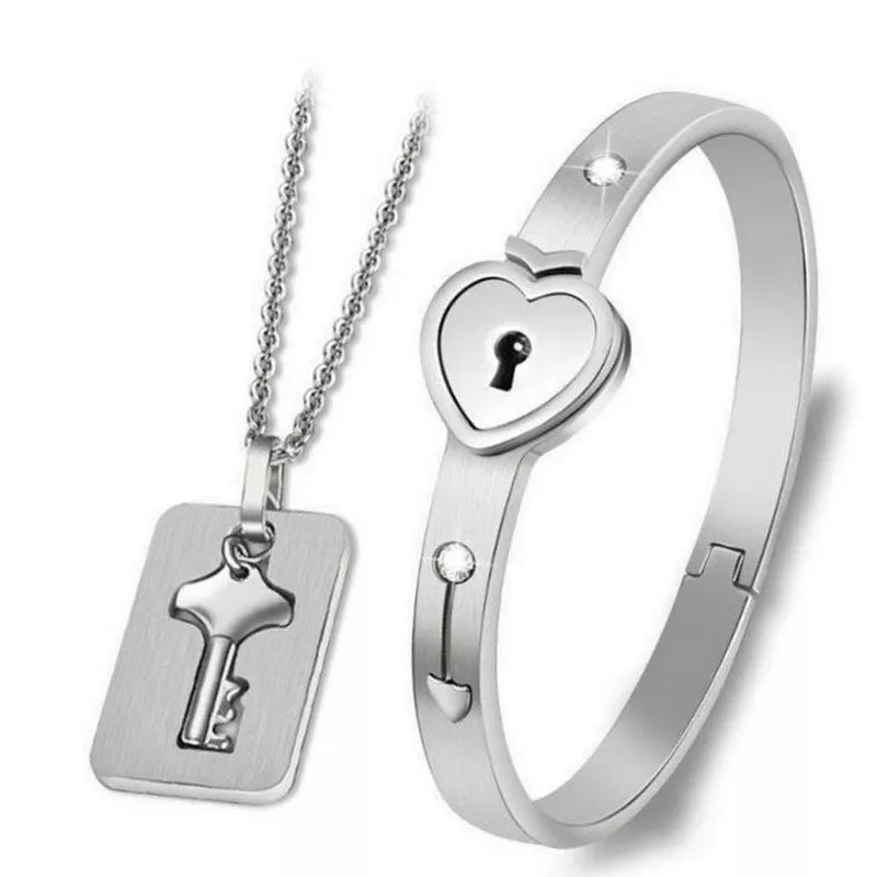 Buy Matching Bracelet Lock and Key Online In India  Etsy India