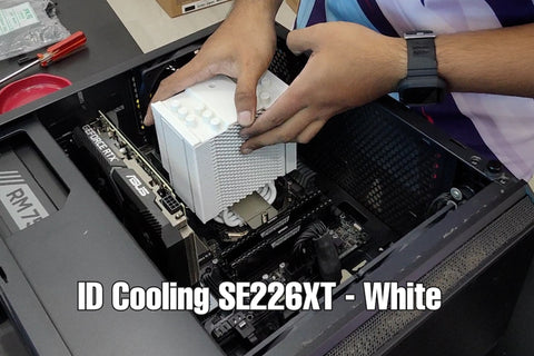 Installing the Cooler ID Cooling SE226XT - White