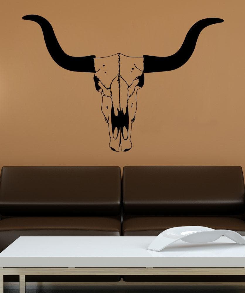 Vinyl Wall Decal Sticker Cow Skull 1559 9362