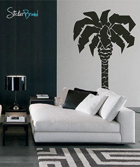 Palm Tree with Birds Vinyl Wall Art Decal Sticker. #134 – StickerBrand