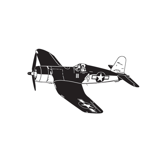 World War II Fighter Airplane Vinyl Wall Decal Sticker. #350 | StickerBrand