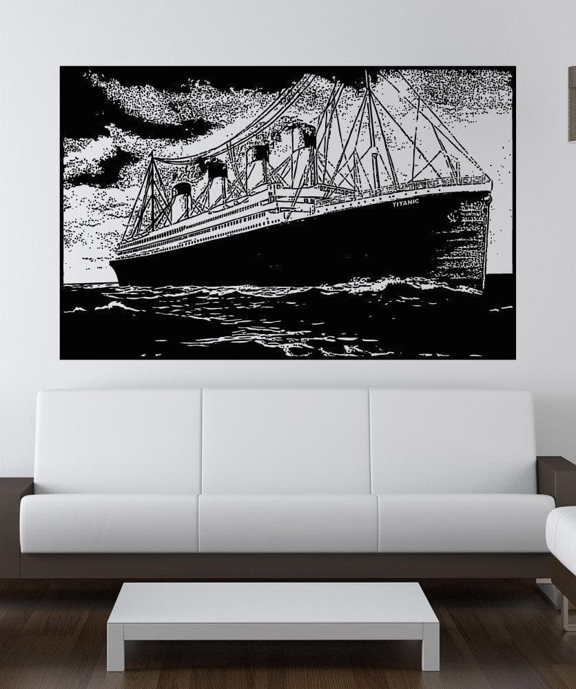 Vinyl Wall Decal Sticker Titanic at Sea #5283 – StickerBrand