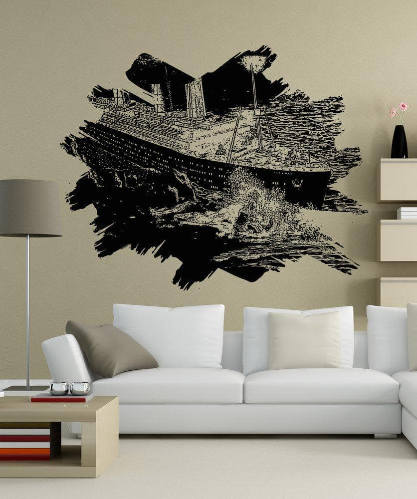 Vinyl Wall Decal Sticker Titanic Chaos #5285 – StickerBrand