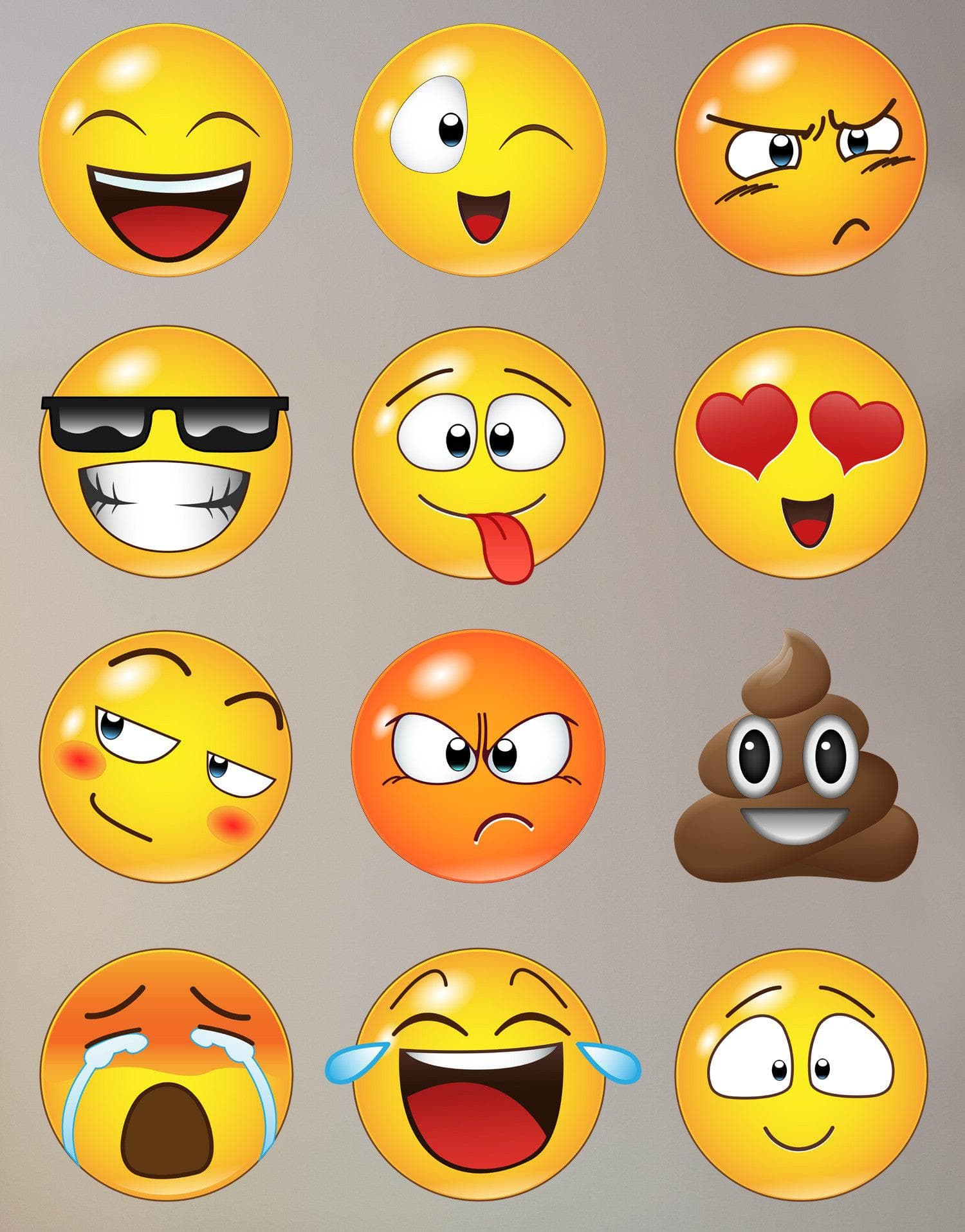  Emoji  Wall Decals Emoji  Stickers  for Wall StickerBrand