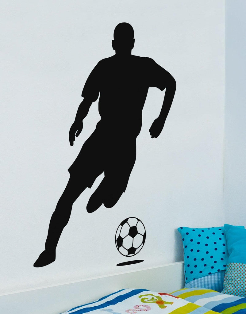 Vinyl Wall Decal  Soccer  Player  770