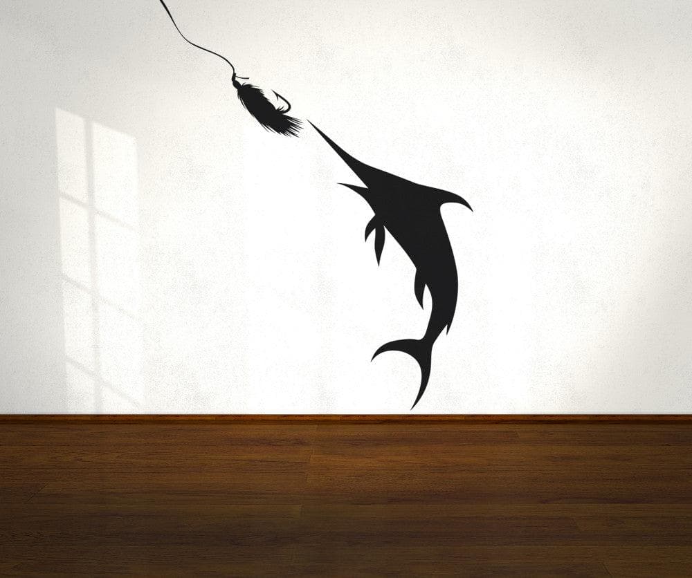 Vinyl Wall Decal Sticker Taking the Bait #OS_AA711