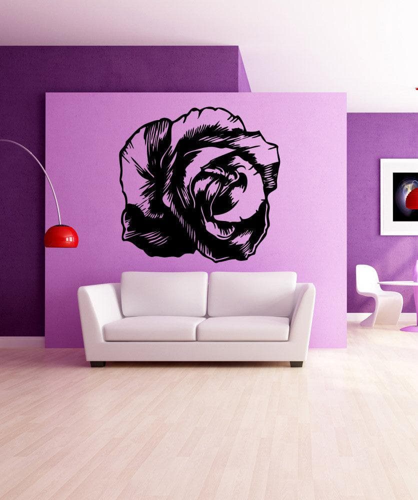 Large Flower Wall Decals | Vinyl Flower Stickers | StickerBrand