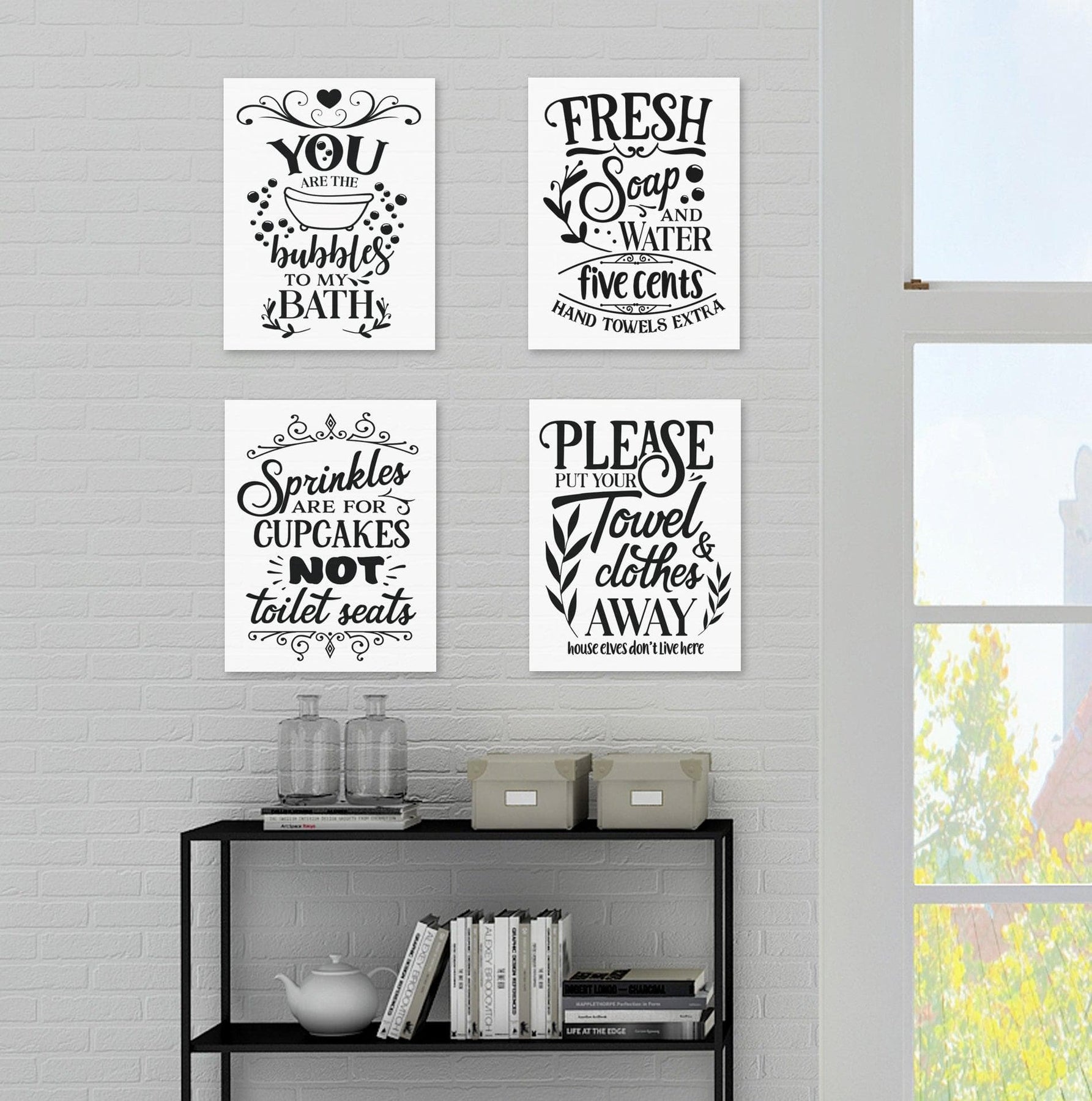 Funny Bathroom Quotes For Walls - Image to u